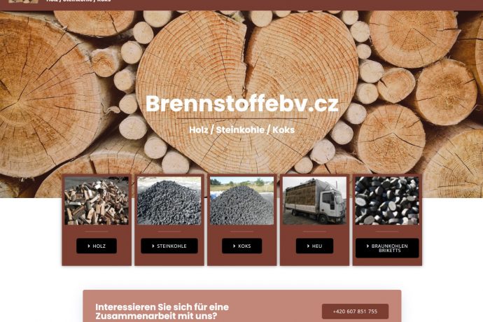 Brennstoffebv - prodej dřeva, uhlí...atd. (DE)