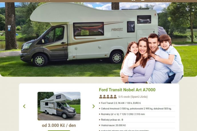 KaravanyLubná.cz - celoroční pronájem karavanů