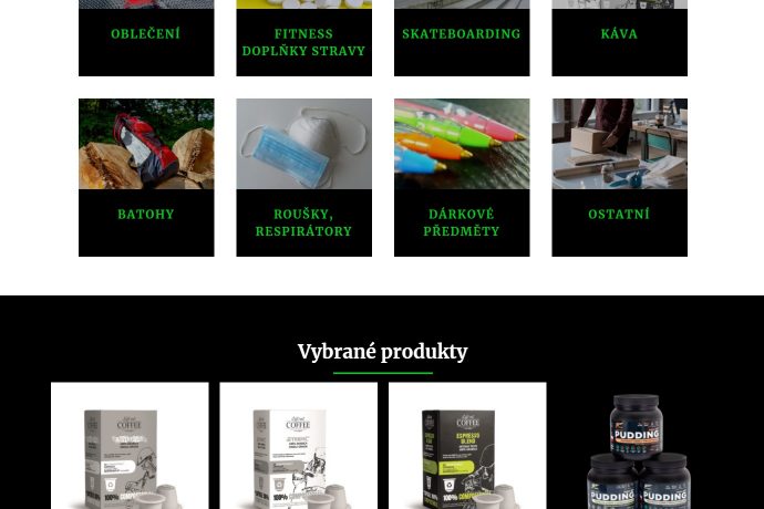 E-shop - Petr Löwy, doplňky stravy, skateboarding