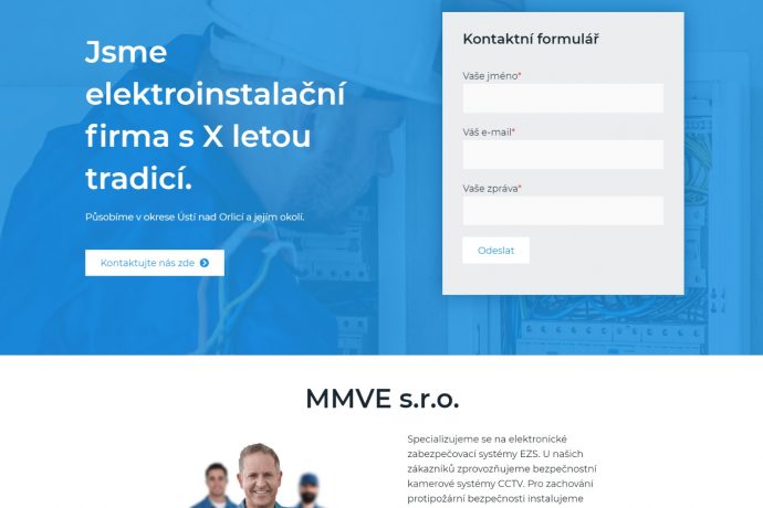 MMVE s.r.o. - elektroinstalace