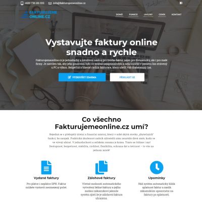 FakturujemeOnline.cz - fakturační nástroj