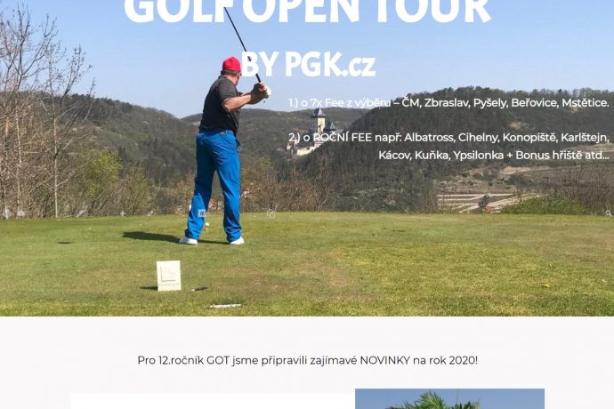 Golf Open Tour - turnaje v golfu