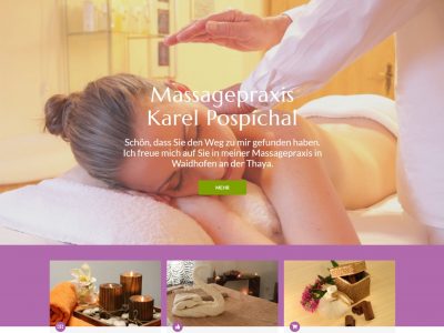 Karel Pospíchal - Masér v Rakousku