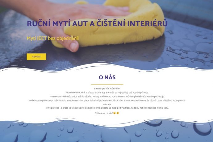 Myčka JEET - ruční mytí aut