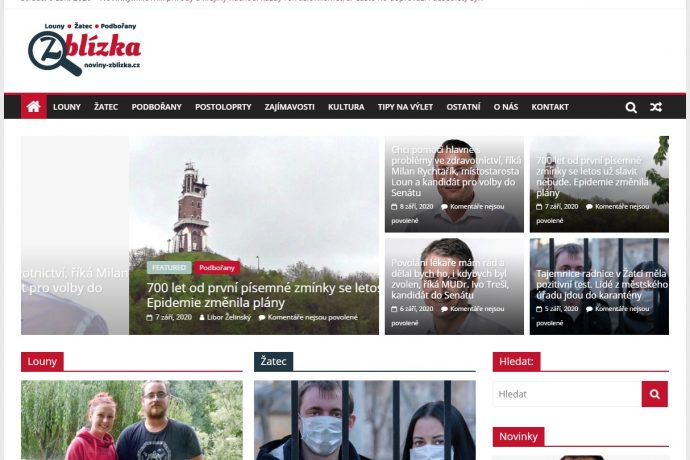 noviny-zblizka.cz - Noviny Zblízka, zpravodajský web