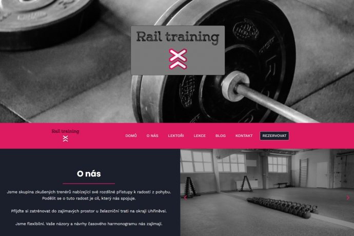 Rail training - posilování, trenéři