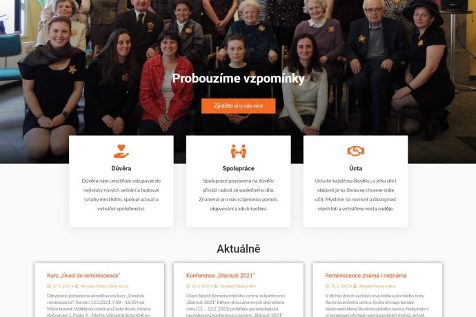 Reminiscenční centrum - pomoc letitým