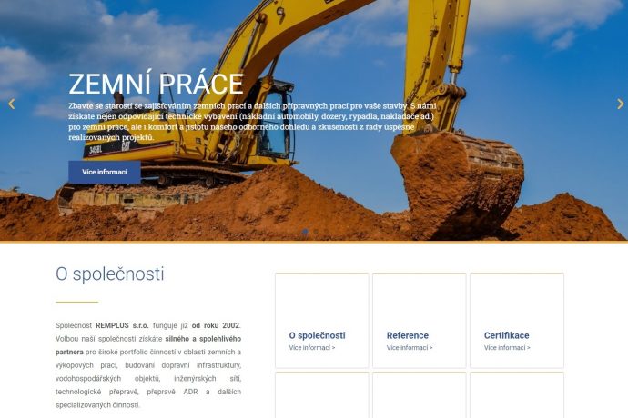REMPLUS s.r.o. - zemní práce