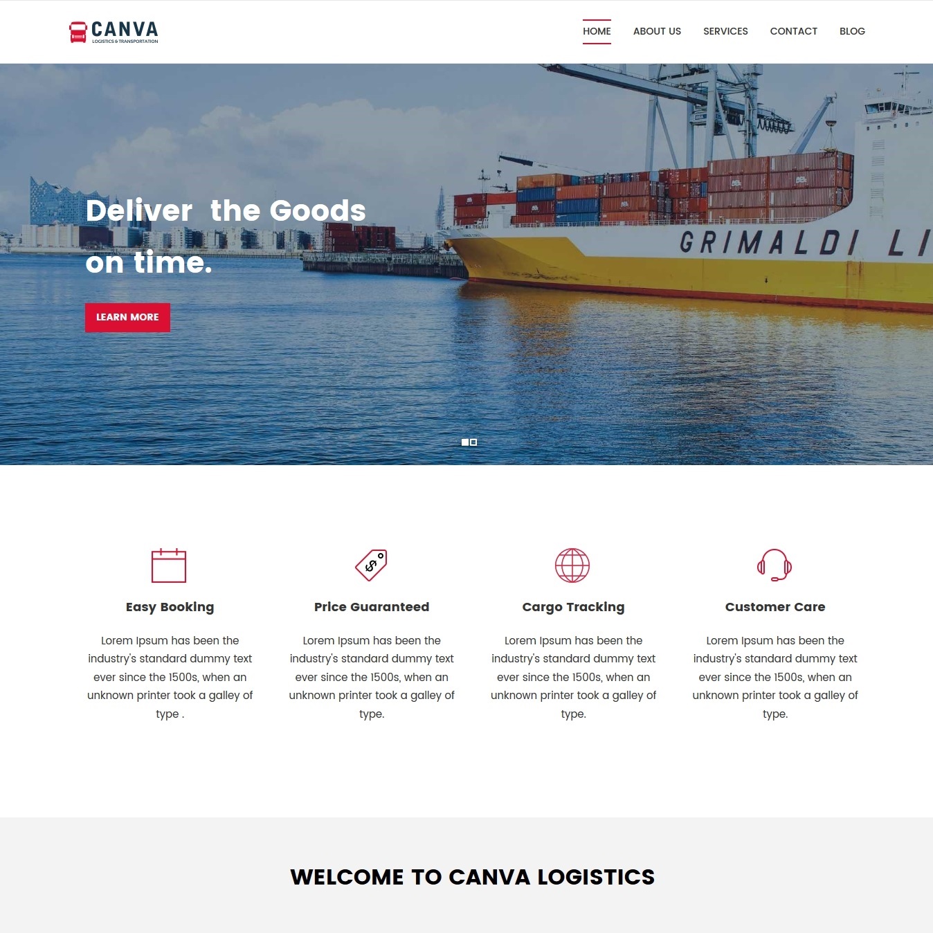 web-preprava-logistika-nahled